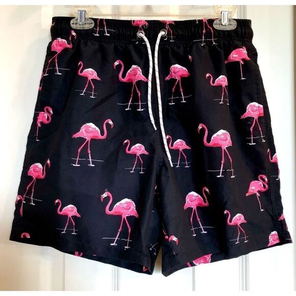 UNBRANDED Other - UNBRANDED -🎉HP x 3🎉 NWOT - M Sz Med Flamingo Board Shorts/Swim Trunks/Mesh Liner